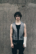LEATHER VEST — CUROJA — 01